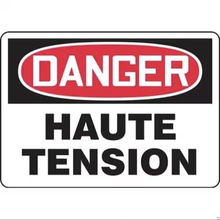 Accuform OSHA DANGER SAFETY SIGN HIGH FRMELC114XL FRMELC114XL